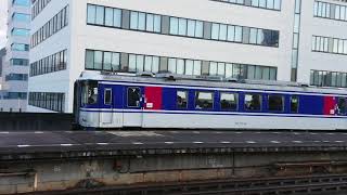 【朝の鳥取駅を発着する列車】