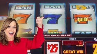 Over $7000 in JACKPOTS! Classic 3 Reel and High-tech Electronic Slots!