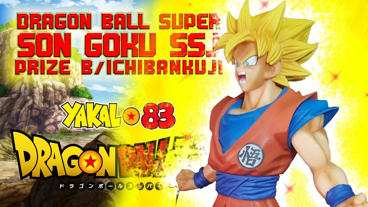 DRAGON BALL SUPER - SON GOKU SSJ - PRIZE B - ICHIBAN KUJI - BANDAI ...