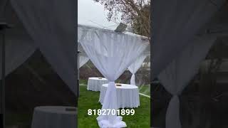 Clear tent 20x20#wedding #party #boda #fiesta