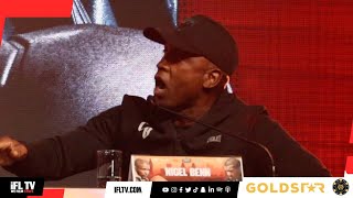 'I'M SORRY...' - NIGEL BENN APOLOGISES TO CHRIS EUBANK JR OVER A REMARK MADE ABOUT HIS DAD!