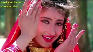 Aankhon Mein Neendein Na Dil  Mein Karar_💘 Love song 💘 Alka Yagnik, Kumar Sanu _90's Song....