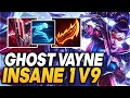 Ghost Vayne is absolutely INSANE - Vayne ADC Gameplay