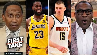FIRST TAKE | "LeBron is ready to reverse sweep series!" - Shannon mocks Stephen A. after Lakers win