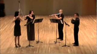 Frost Graduate Flute Quartet: Fictions for Four Flutes by Mike Mower