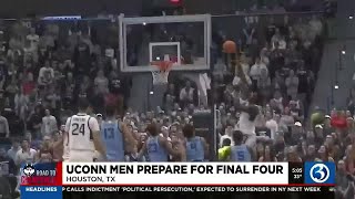 UConn men's basketball makes final preparations for Final Four game against Miami