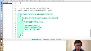 Level 4 Lesson 3 Part 2 Sorting Bubble, Selection, Insertion