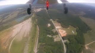 1947 Ercoupe (ERCO) Adventures - Flying the Triple Tree Arrival Advisory #bellycam  VPWLW \u0026 VPENO