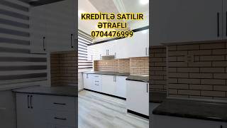 KREDİTLƏ SATILIR. ƏHMƏDLİDƏ YENİ BİNA 64KV 2 OTAQ İLKİN ÖDƏNİŞ 33000AZN AYLIQ 807AZN 20İLƏ0704476999