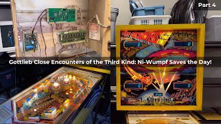 Gottlieb Close Encounters Pinball Restoration Part 4: Ni-Wumpf saves the day!