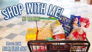 *NEW* Lofi ASMR Shop with me VLOG | NO TALKING SAFEWAY grocery trip | ASMR #vlog 24 in 2022
