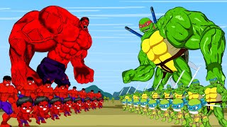 HULK vs TEENAGE MUTANT NINJA TURTLES: Mutant Mayhem- Rescues Ninja Turtles Baby