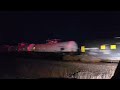 cpkc train 419 southbound red deer subdivision mile 34.60 crossfield alberta. december 28 2024.