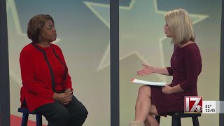 Linda Coleman talks with CBS 17's Angela Taylor