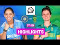 India Women Vs South Africa Women 3rd Odi Highlights 2024