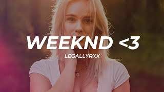 legallyrxx - Weeknd﹤3 (Letra/Lyrics)  | 1 Hour Version