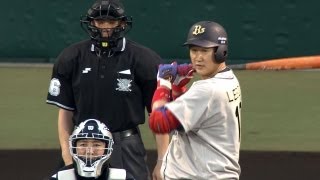 クリーンナップ揃い踏み！李大浩がバックスクリーンへ第6号ツーラン 2013.05.15 T-Bs