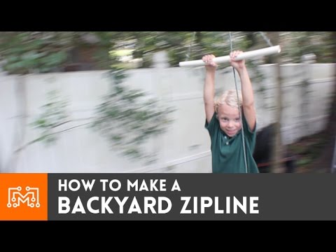 Backyard zipline // How-To Backyard zipline // How-To