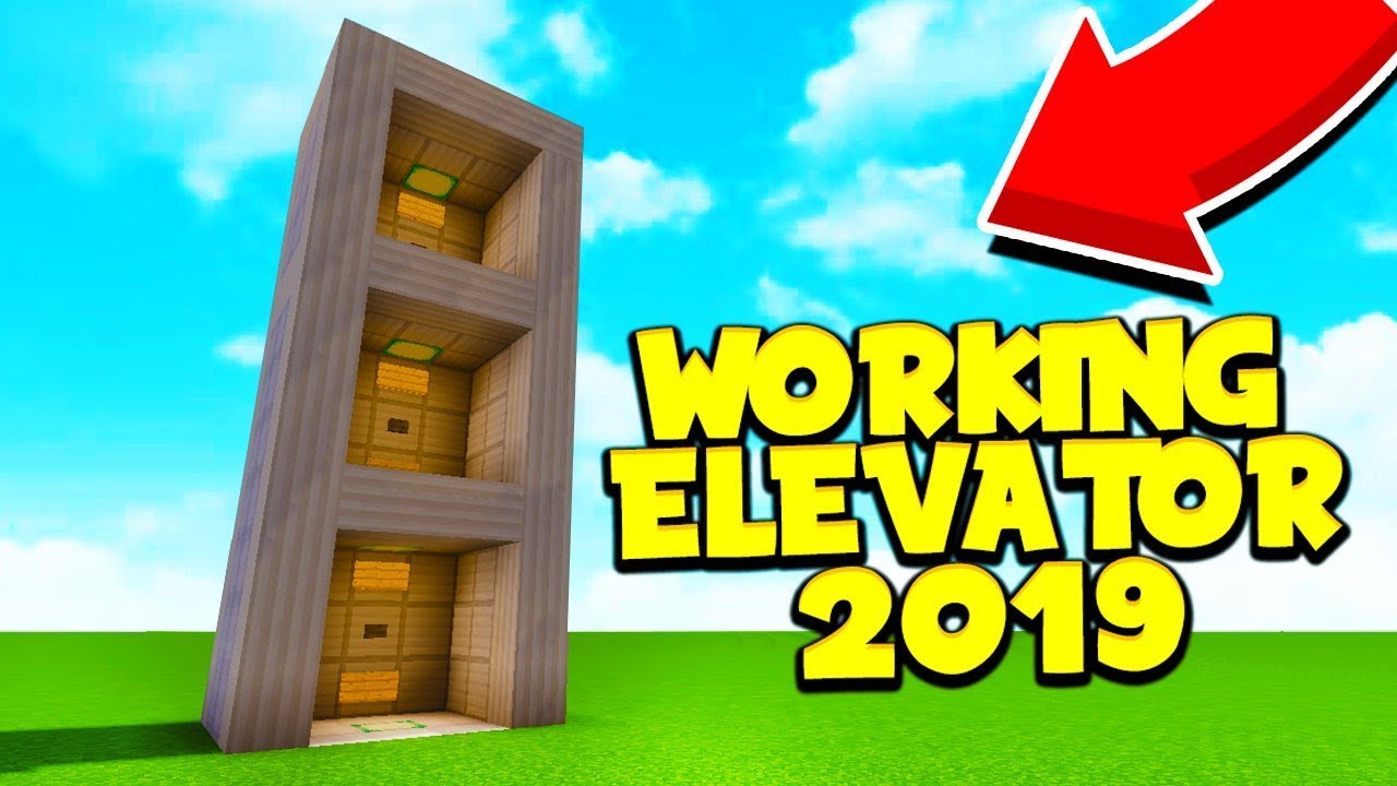 How To Make An ELEVATOR In Minecraft PE (No Redstone, No Commands, No ...