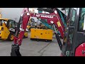 yanmar vio26 6 mini excavator 2022 exterior and interior