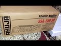 Ahuja SSA 250 DP Amplifier and SRX 220 speaker Box unboxing, Review.. SHIVANI SOUND