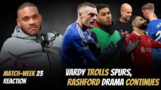 BV SPORTSHOW - Jamie Vardy Trolls Spurs, Man City Punish Chelsea, Ruben Amorim Locks Rashford Out!