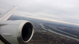 [Full HD]Aviolet Boeing 737-3H9 Wing View Takeoff From Belgrade Airport