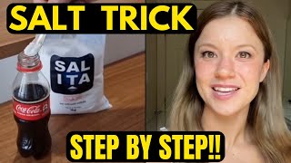 SALT TRICK - ( STEP BY STEP! ) - WHAT IS THE SALT TRICK? - SALT TRICK FOR MEN - SALT TRICK EXPLAINED