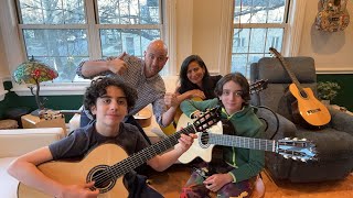 Family Band Practice Episode #24 - Quarantined Quartet!