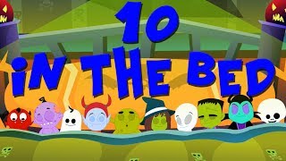 Ten In The Bed | Scary Nursery Rhymes | Scary Videos For Kids | Kids Rhymes