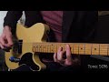 fender noventa telecaster pickup demo no commentary