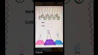 Easy front cover design #chemistry #eoeoarts #viralvideo #art #craft #subscribe