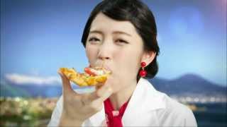 ピザーラ　PIZZA LA 　鈴木愛理　モッツァ ナポリ 【食材シズル篇】　cm