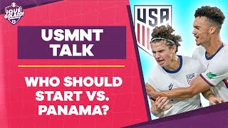 Projected USMNT Starting XI | Miles Robinson is becoming a fixture under Berhalter | Panama vs. USA