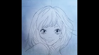 How to draw Futaba (Ao Haru ride)