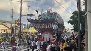 令和5年度 住吉神社祭典 森下組 中日 ～宮入 住吉神社前到着～