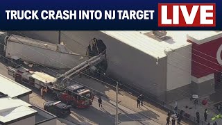 LIVE: Tractor-trailer slams into NJ Target