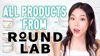 BIG HAUL of 20 products all from ROUND LAB! 1025 DOKDO LINE, LOCAL LINE and SUNCREAM LINE