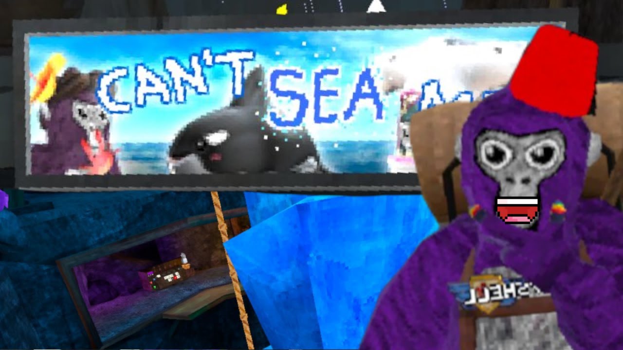 Gorilla Tag Flooded Caves Youtube