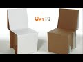 elia miniature cardboard chair kit