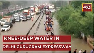Heavy Rainfall Wreaks Havoc In Several Parts Of Delhi-NCR, Waterlogging In Several Part Of City