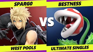 Gridiron Clash West Pools - Spargo (Cloud) Vs. BestNess (Piranha Plant) Smash Ultimate