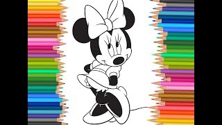 Minnie Mouse Color Pages