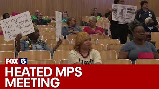 MPS budget meeting gets heated | FOX6 News Milwaukee