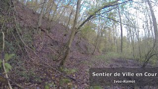 Ce randonneur vous emmène avec lui sur le Sentier de Ville en Cour (ou Vicinal 51 d'Ivoz) à Flémalle