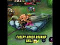 creepy hanzo skill😱 hanzo mlbb mlbbshorts shortsviral mlbbcreatorcamp