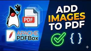 Java PDF Creation : 2. Adding image in PDF with PDFbox @AmitRanjan