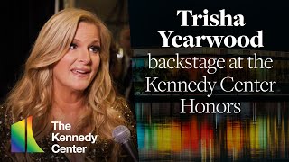 Trisha Yearwood backstage at the 45th Kennedy Center Honors