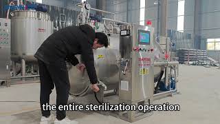 1000LBeef Stew Retort Machine Canned Tuna Sterilizer Machine Canned Salmon Autoclave-JINGYE INDUSTRY