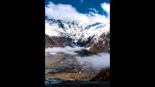 Arijit Singh: Mera Pyar Tera Pyar | Snow 🌨️ & Mountain View | Travel status | Arijit Singh Sad Song